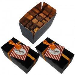 Abonnement coffret de 23 chocolats sans sucre ajouté