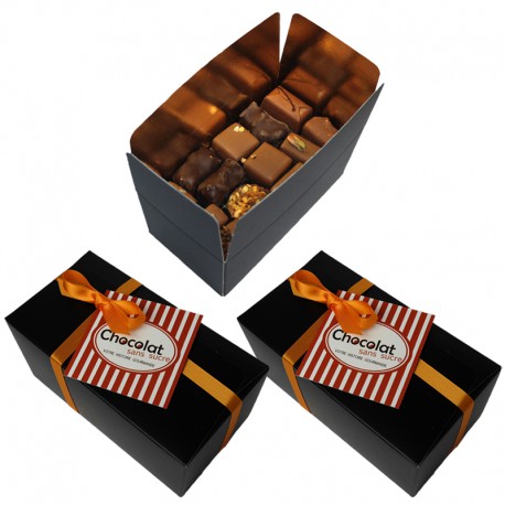 Abonnement coffret de 45 chocolats sans sucre ajouté