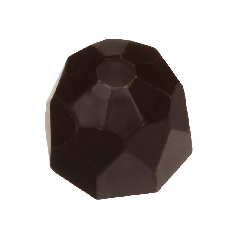 Chocolat Diamant Noir Valentino -  Ganache au chocolat blanc - chocolat sans sucre