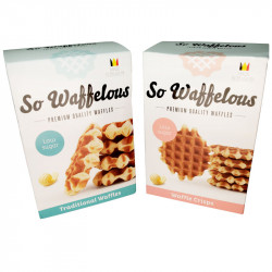 Gaufre traditionnelle sans sucre ajouté - gaufre croustillante sans sucre ajouté