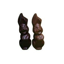 Lapin de Pâques au chocolat au lait sans sucre ajouté