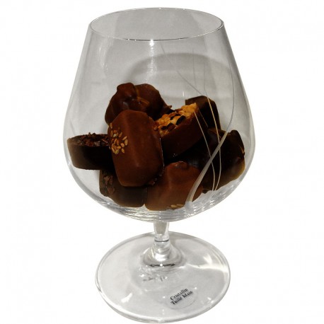 Verre à Cognac et Chocolat